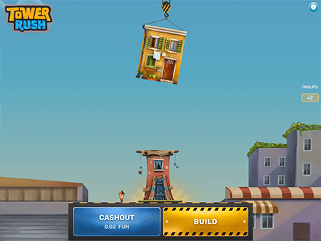 Слот Tower Rush 1win
